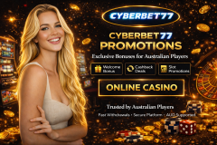 Reload Bonuses Australia On Cyberbet77 - CyberBet77 Australia