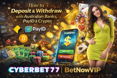 How to Deposit Withdraw with Austra - CyberBet77 Australia