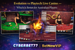 Evolution vs Playtech Live Casino — Whi - CyberBet77 Australia