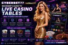 Beginner’s Guide to Live Casino Tables — What to Expect &amp - CyberBet77 Australia